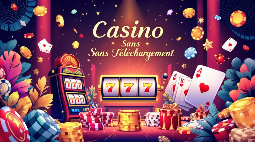 Casino sans téléchargement illustration